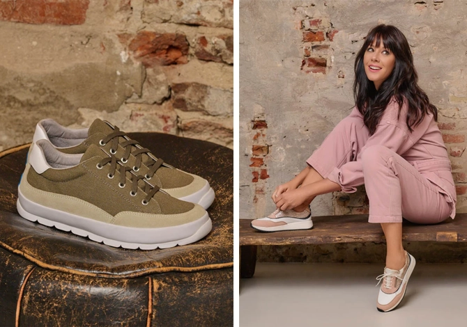 Sneakers onder nette jurk hotsell