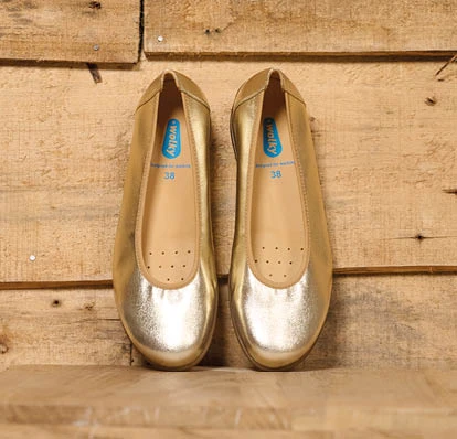 schoenonderhoud metallic
