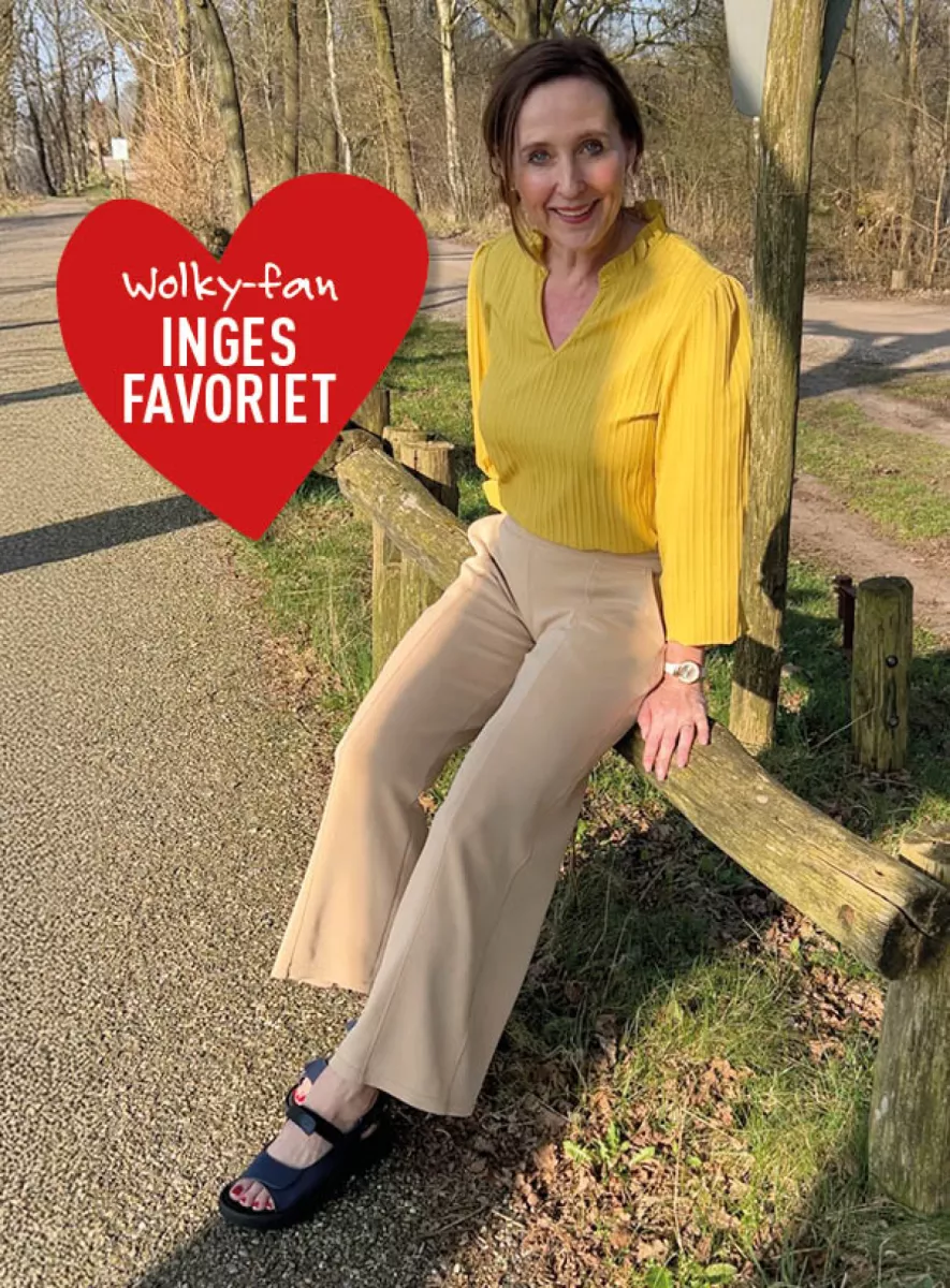 Wolky-fan Inge met de Jewel