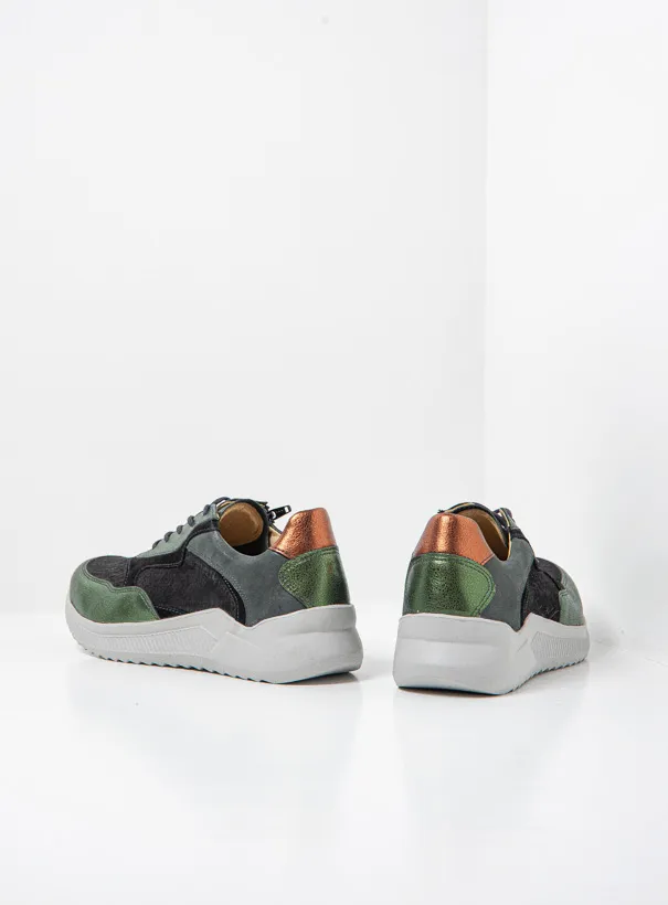 Wolky Sneakers 05825 e-Way S2F groen