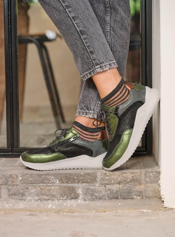 Wolky Sneakers 05825 e-Way S2F groen