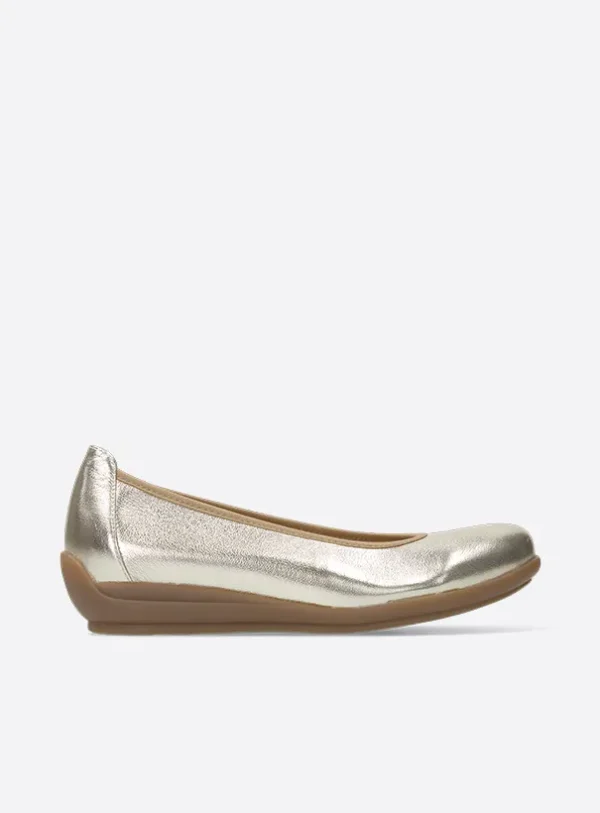 Wolky Duncan F2F - champagne vegan biocare Instappers voor dames