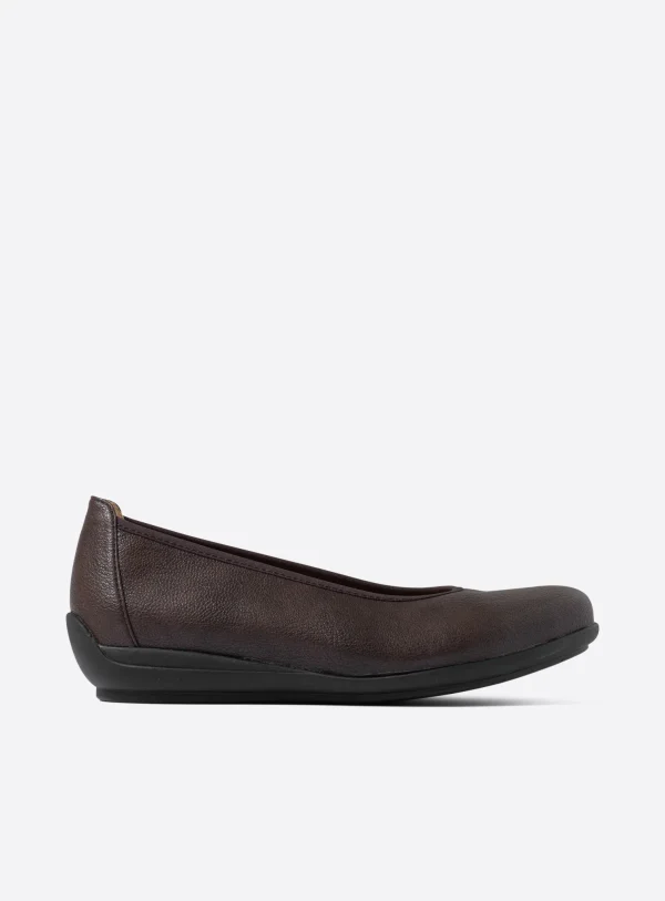 Wolky Duncan F2F - bruin vegan biocare Instappers voor dames