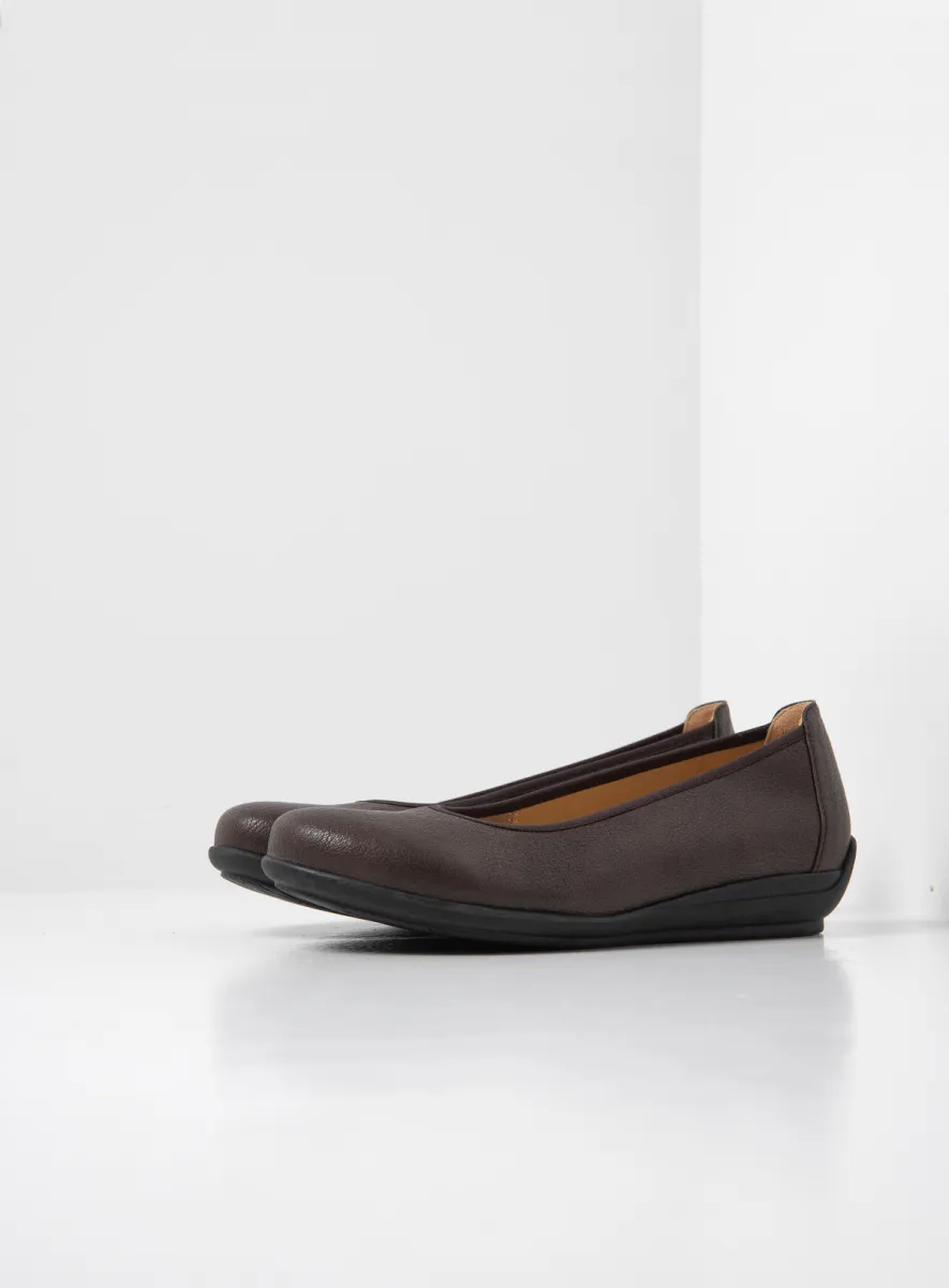Wolky Duncan F2F - bruin vegan biocare Instappers voor dames