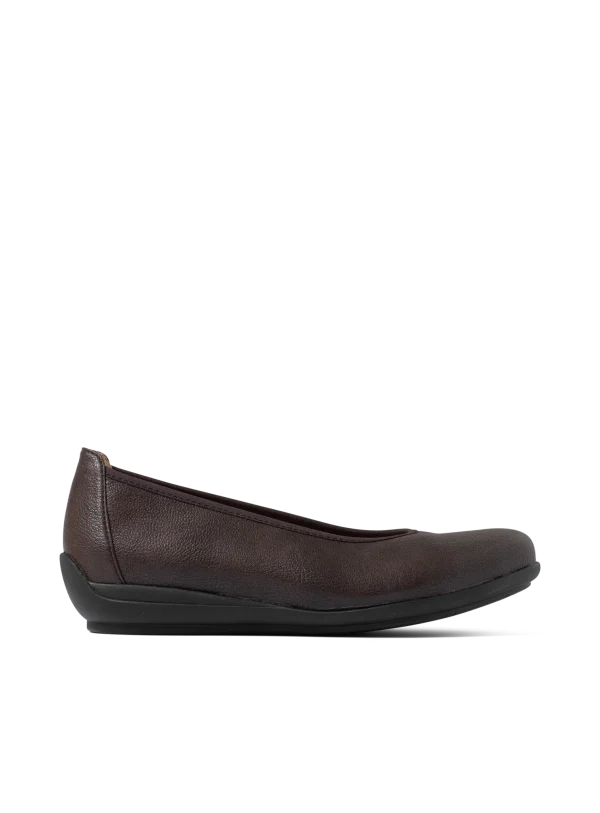 Wolky Duncan F2F - bruin vegan biocare Instappers voor dames