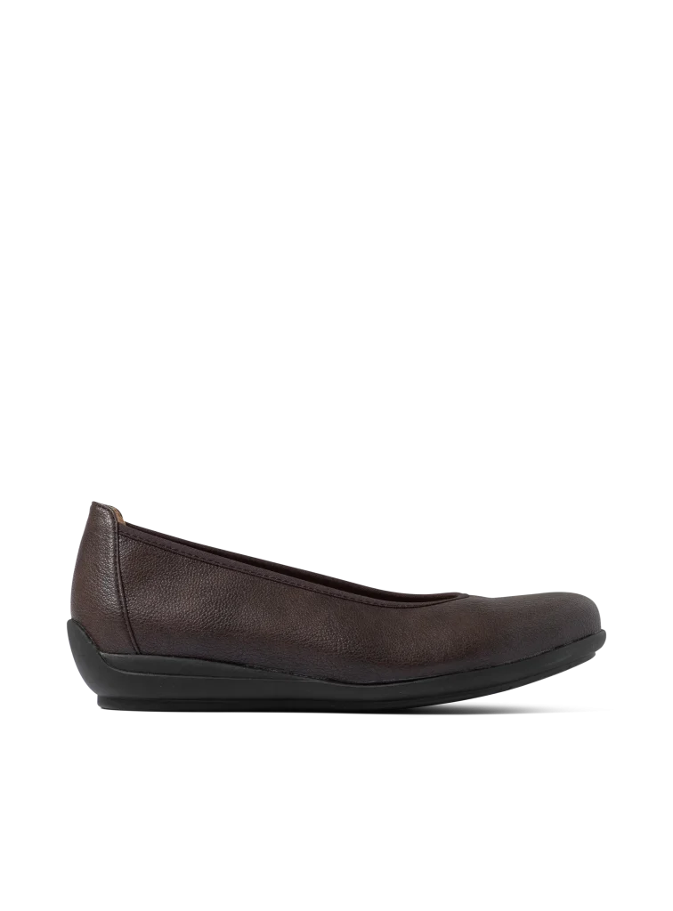 Wolky Ballerina's 00386 Duncan F2F 86300 bruin vegan biocare