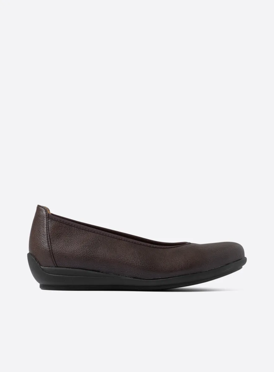 Wolky Duncan F2F - bruin vegan biocare Instappers voor dames