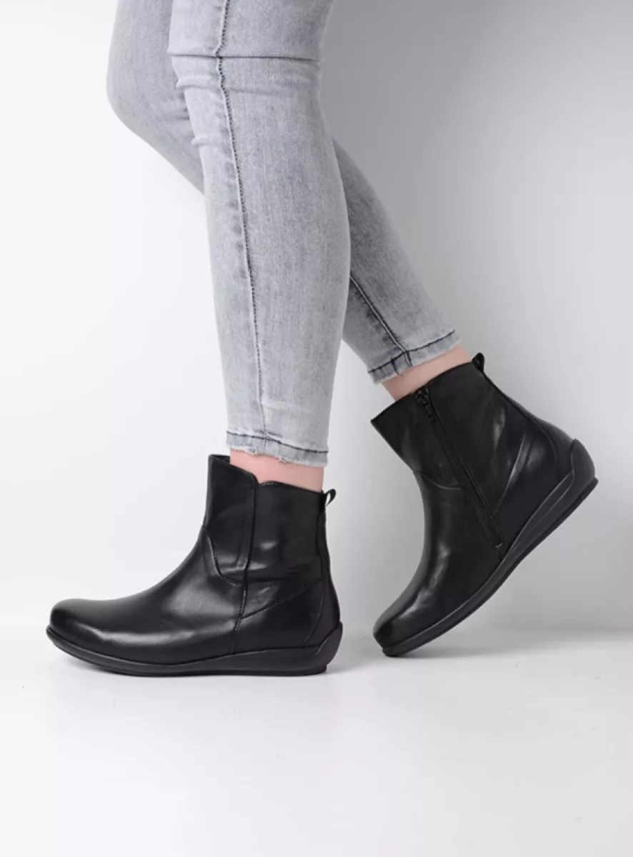 Wolky Laarzen 00388 Ryland F2F 20000 zwart leer