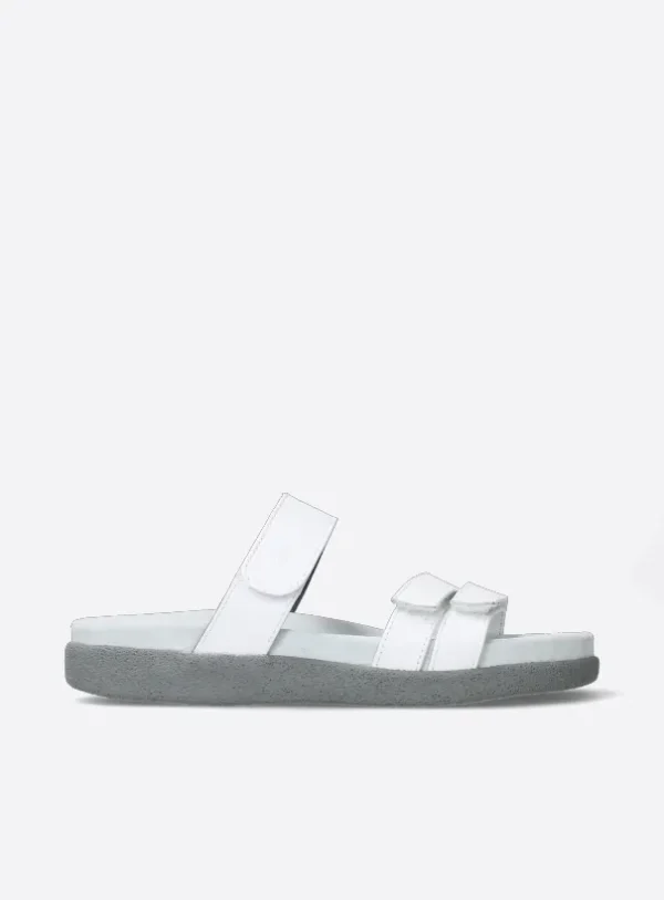 Wolky Cirrus - wit leer Slippers voor dames