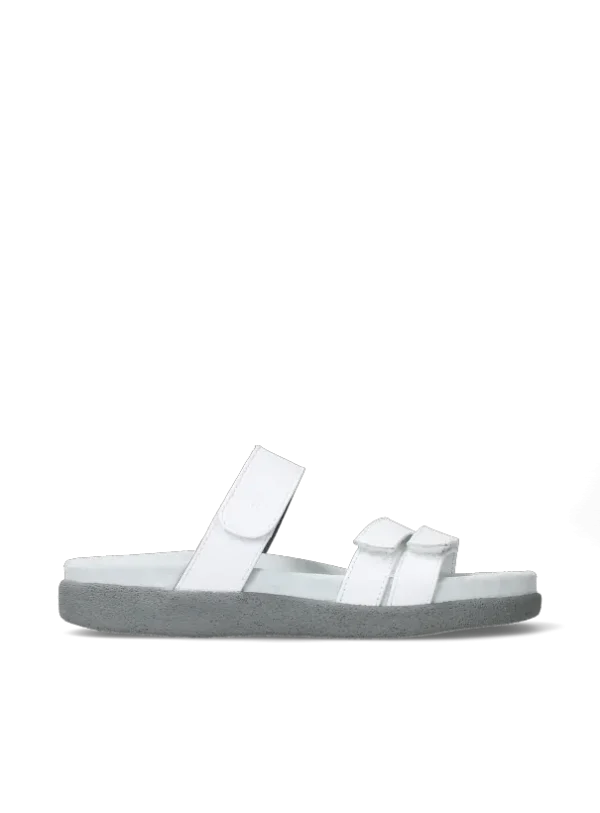 Wolky Cirrus - wit leer Slippers voor dames
