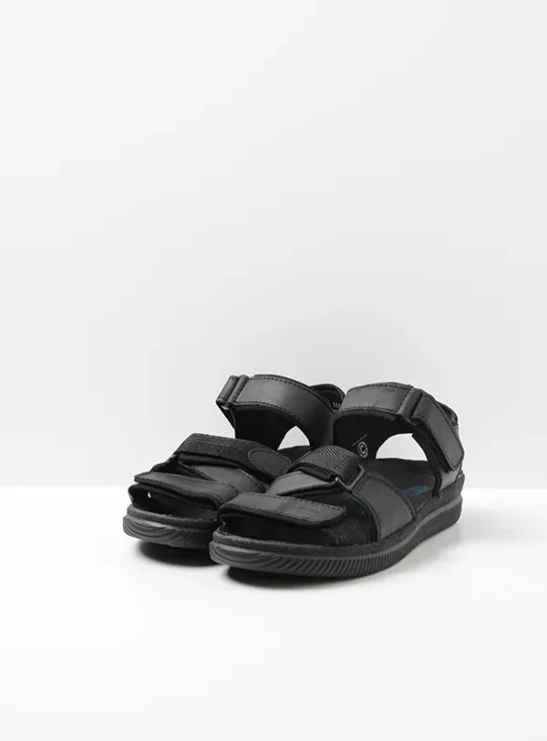 Wolky Active Men - zwart gevet leer Activator Men voor heren