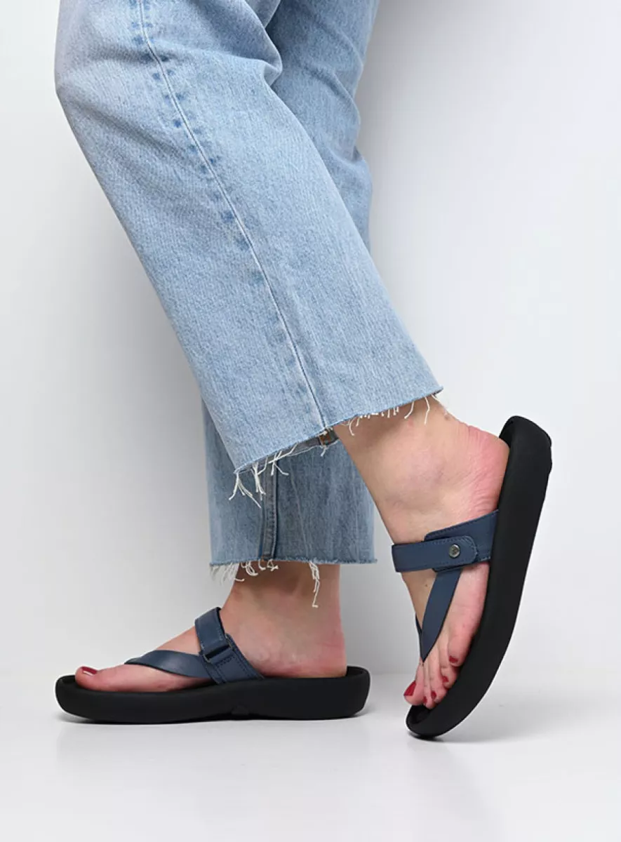 Wolky Slippers 00821 Peace 31840 jeans leer