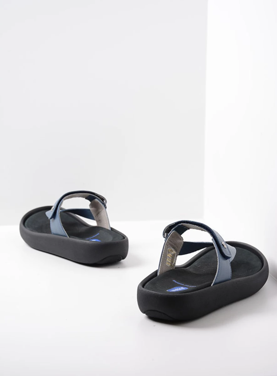 Wolky Slippers 00821 Peace 31840 jeans leer