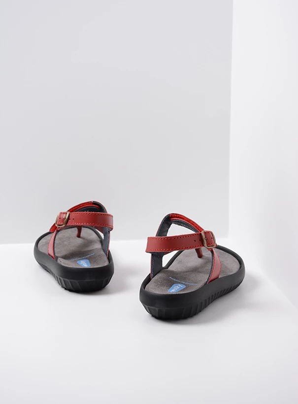 wolky sandalen 00882 cebu 31500 rood leer back