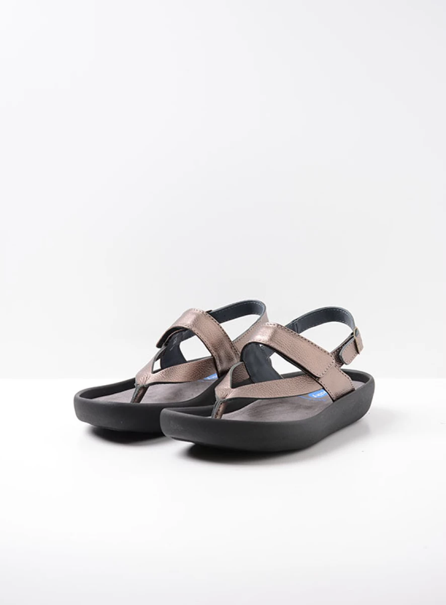 Wolky Sandalen Cebu brons leer
