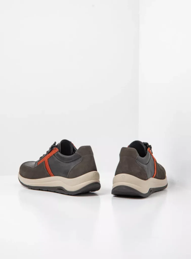 Wolky Sneakers 00979 Comrie 91302 asfalt combi leer