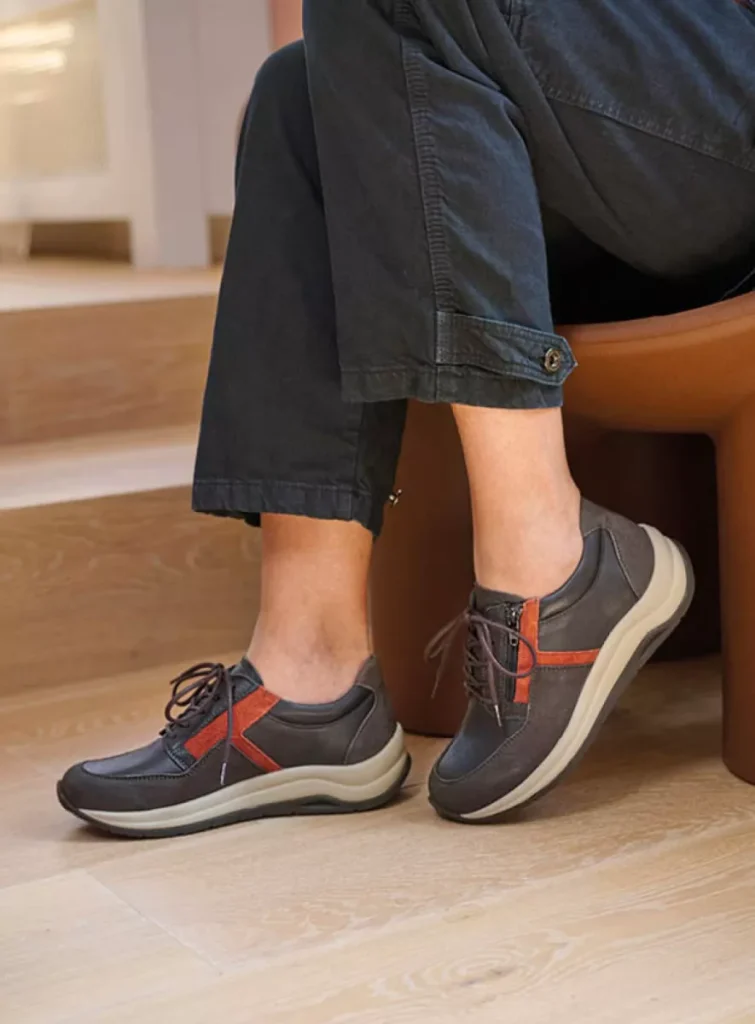 Wolky Sneakers 00979 Comrie 91302 asfalt combi leer