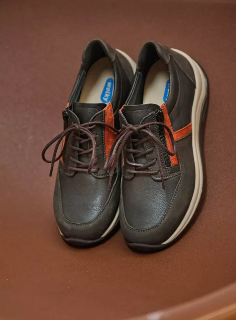 Wolky Sneakers 00979 Comrie 91302 asfalt combi leer