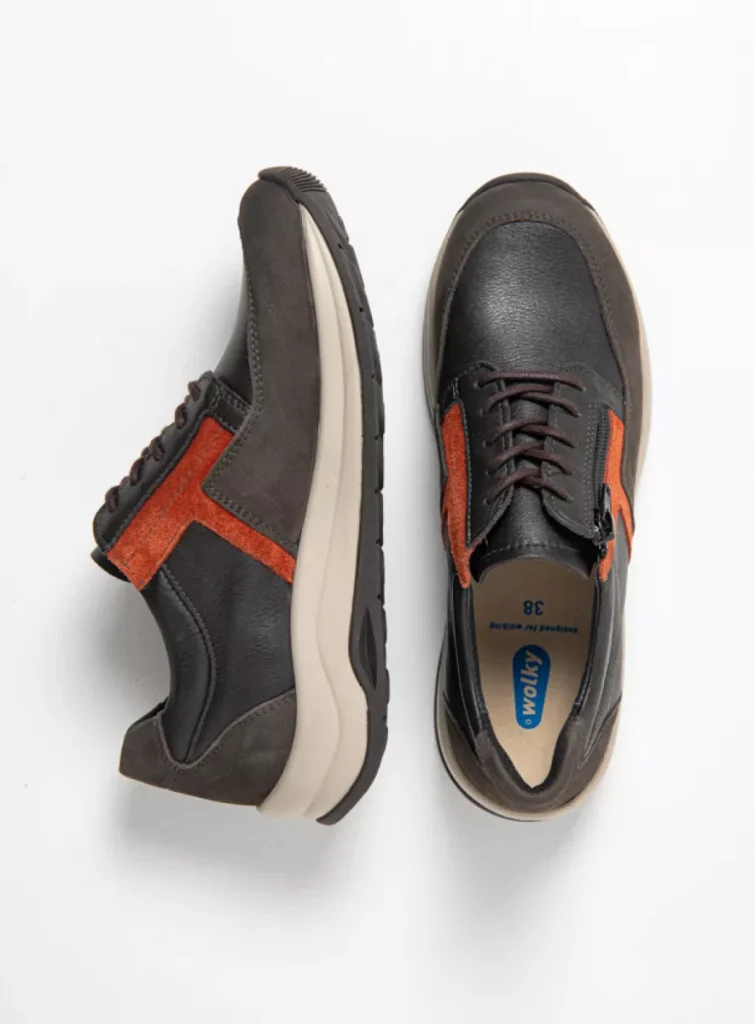 Wolky Sneakers 00979 Comrie 91302 asfalt combi leer