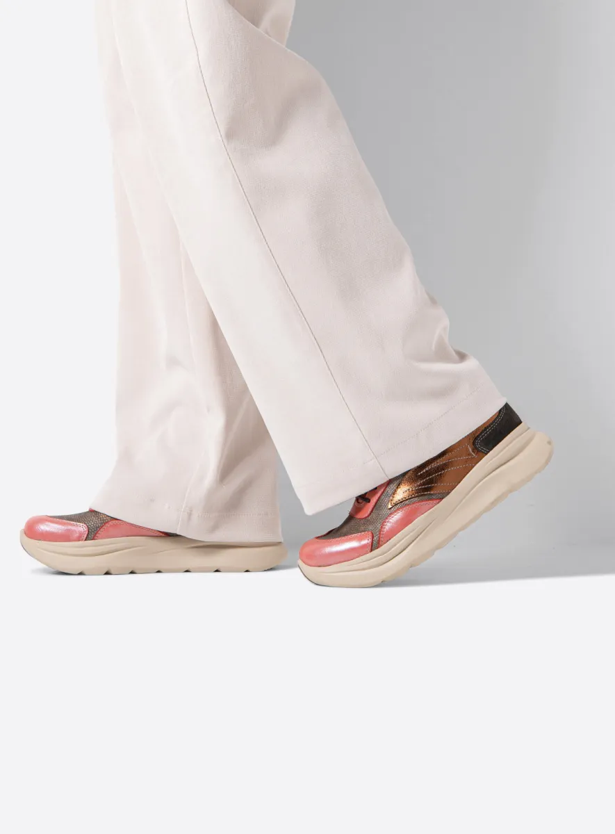Wolky Sneakers 00990 Nova S2F 90514 lavarood combi leer