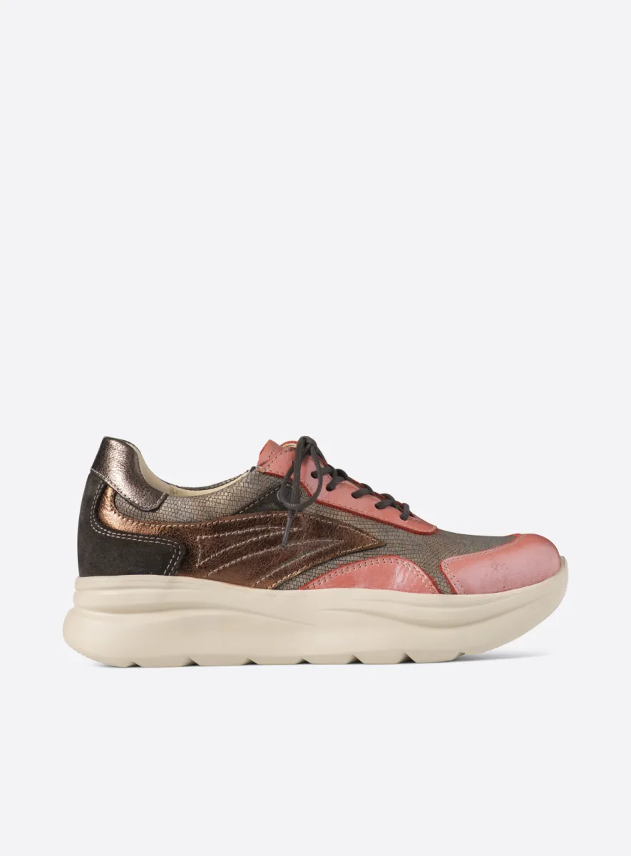 Wolky Sneakers 00990 Nova S2F 90514 lavarood combi leer