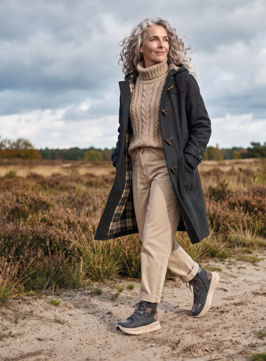 Wolky Apex - brons metallic combi leer Hoge veterschoenen voor dames