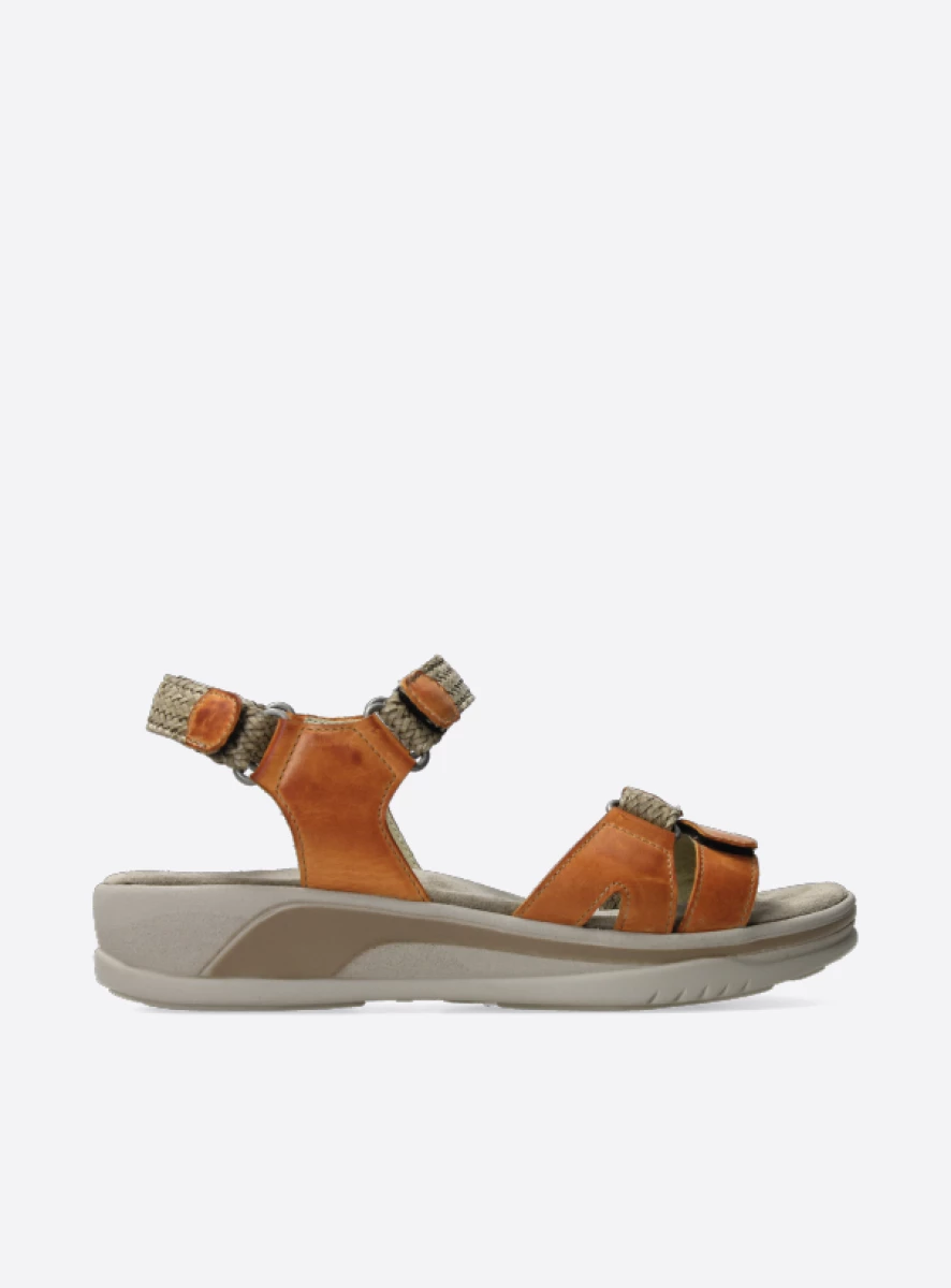 Wolky Sandalen 01056 Acula 31557 oranje leer