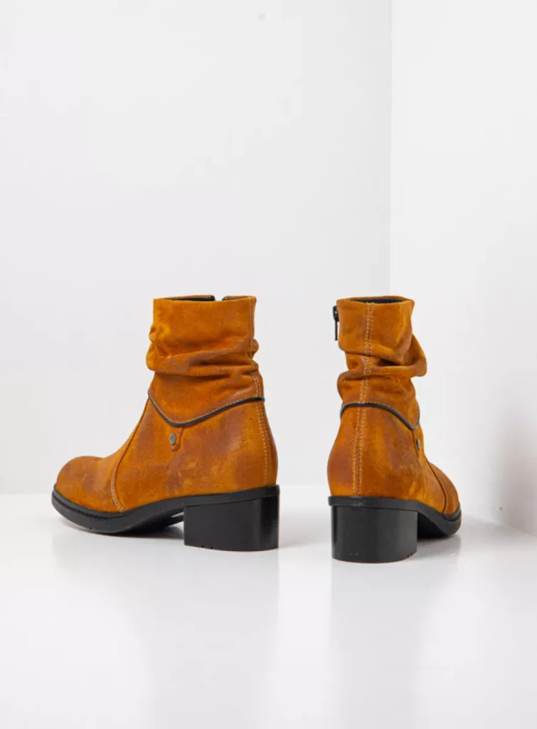 Wolky Nieuw 01278 Sandy XW 40925 oker geolied suede
