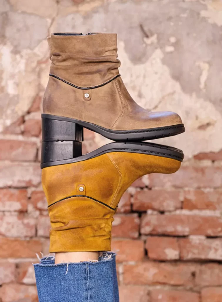 Wolky Nieuw 01278 Sandy XW 40925 oker geolied suede