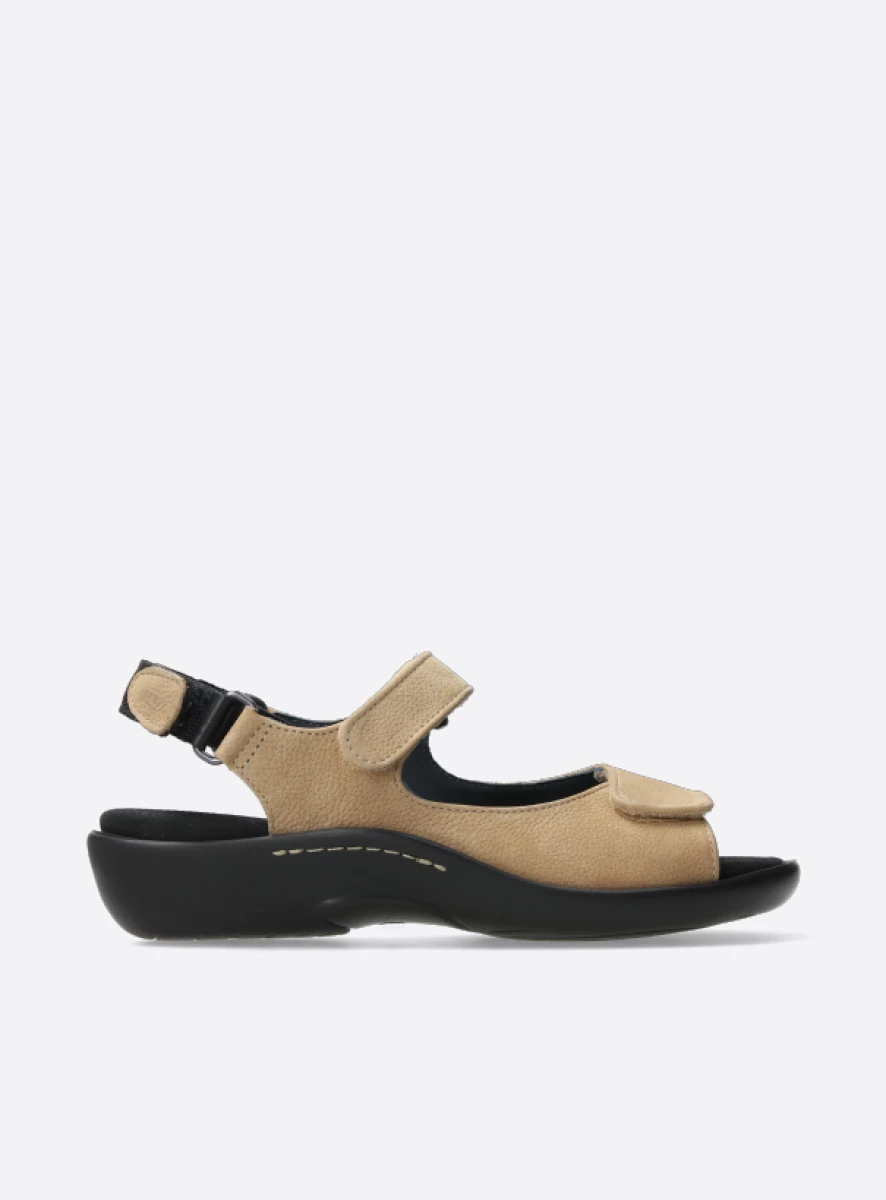 wolky sandalen 01300 salvia 11390 beige nubuck