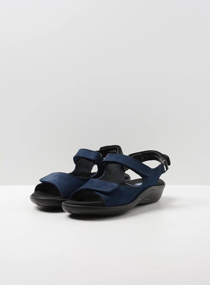 wolky sandalen 01300 salvia 11820 denim nubuck front