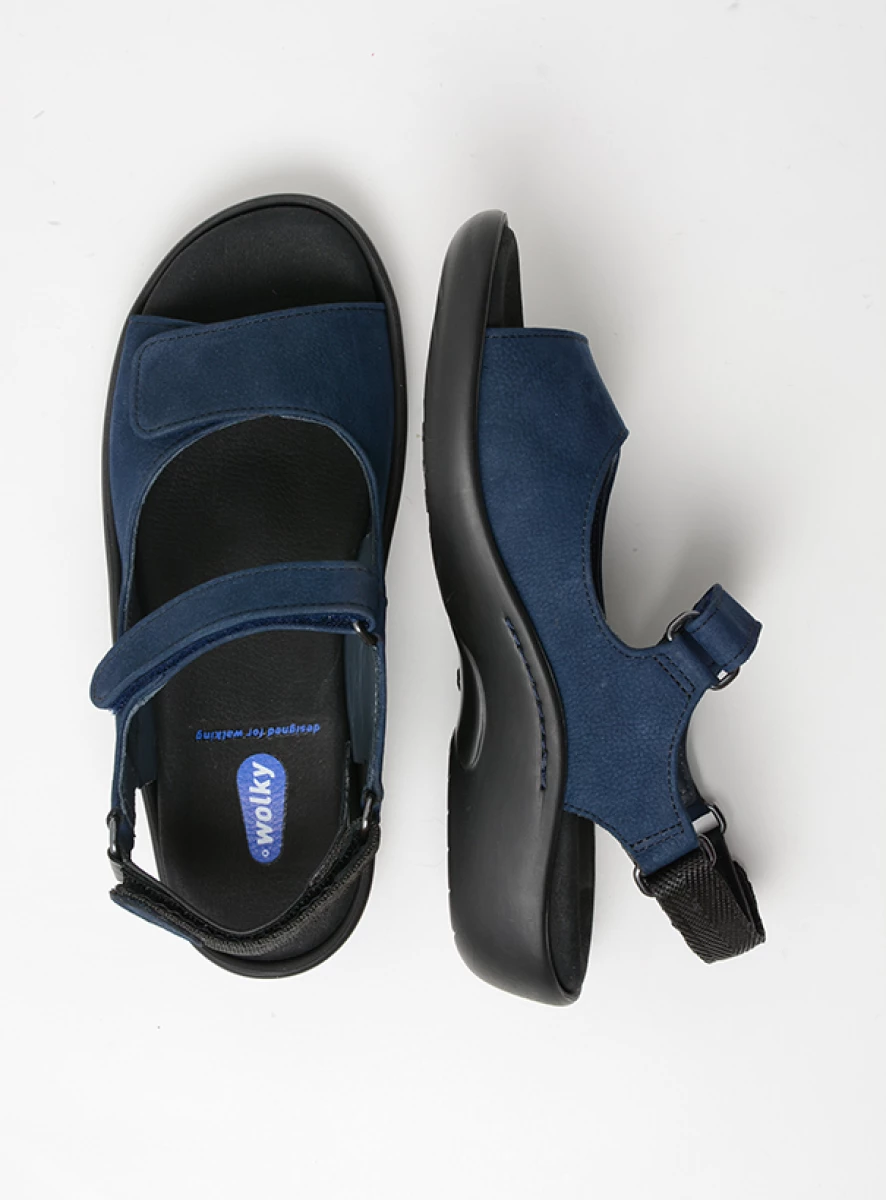 wolky sandalen 01300 salvia 11820 denim nubuck top