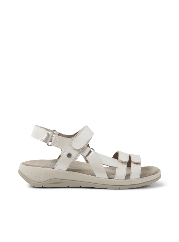 Wolky Manilla - ecru glansleer Sandalen voor dames