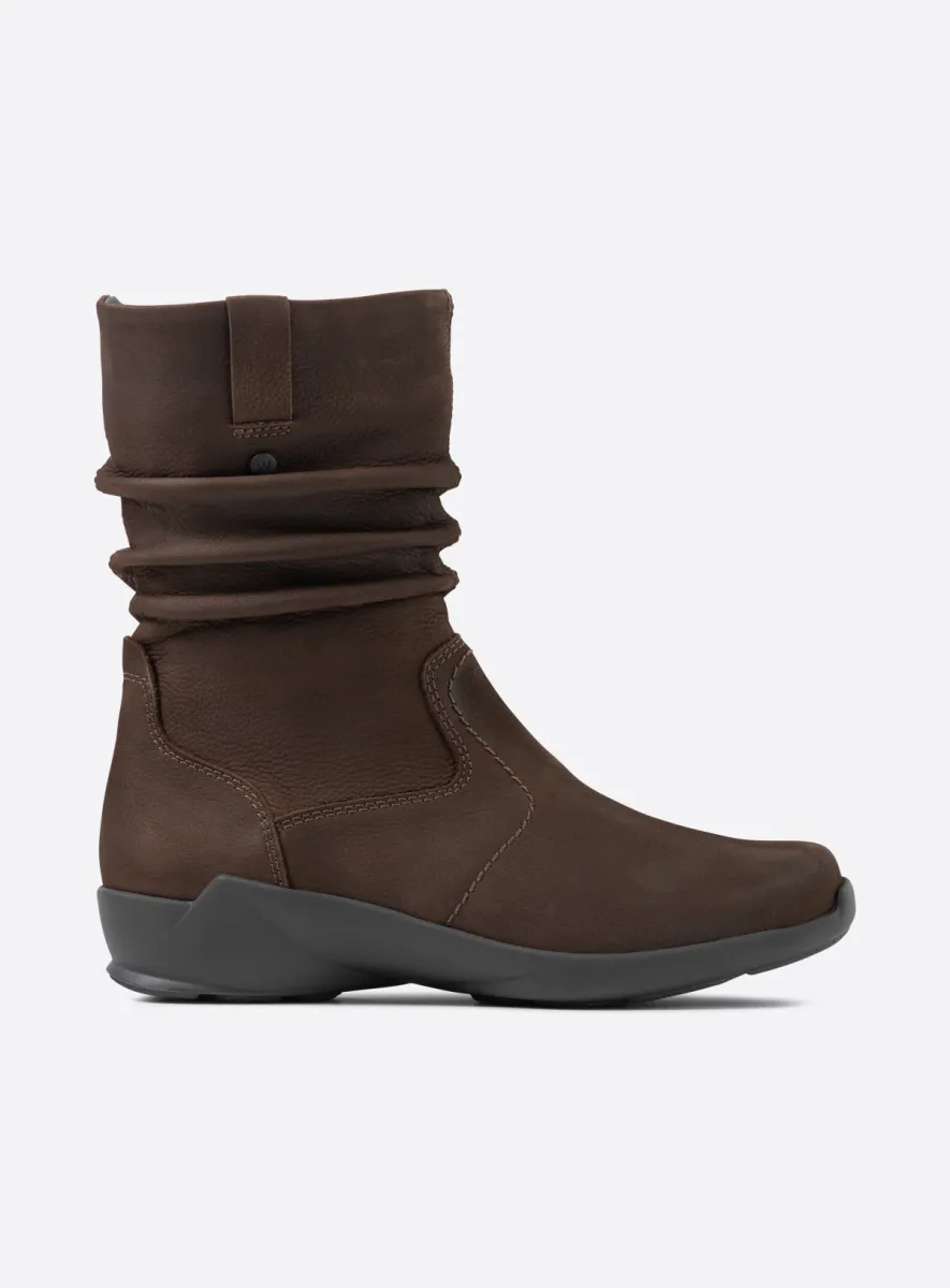 Wolky Laarzen 01572 Luna 11302 bruin nubuck