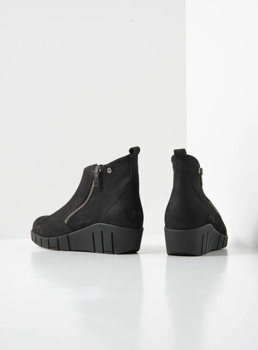 Wolky Laarzen 01782 Phoenix HV 14000 zwart nubuck