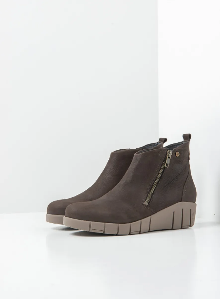 Wolky Phoenix HV - bruin nubuck Blocks voor dames