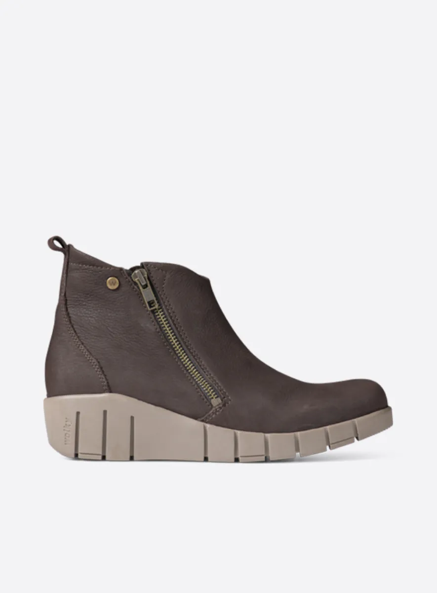 Wolky Phoenix HV - bruin nubuck Blocks voor dames