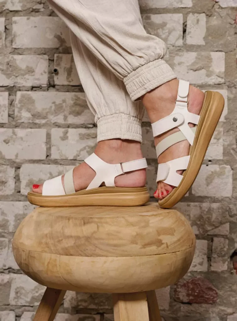 Wolky Sandalen 01930 Amara 02100 wit vegan biocare