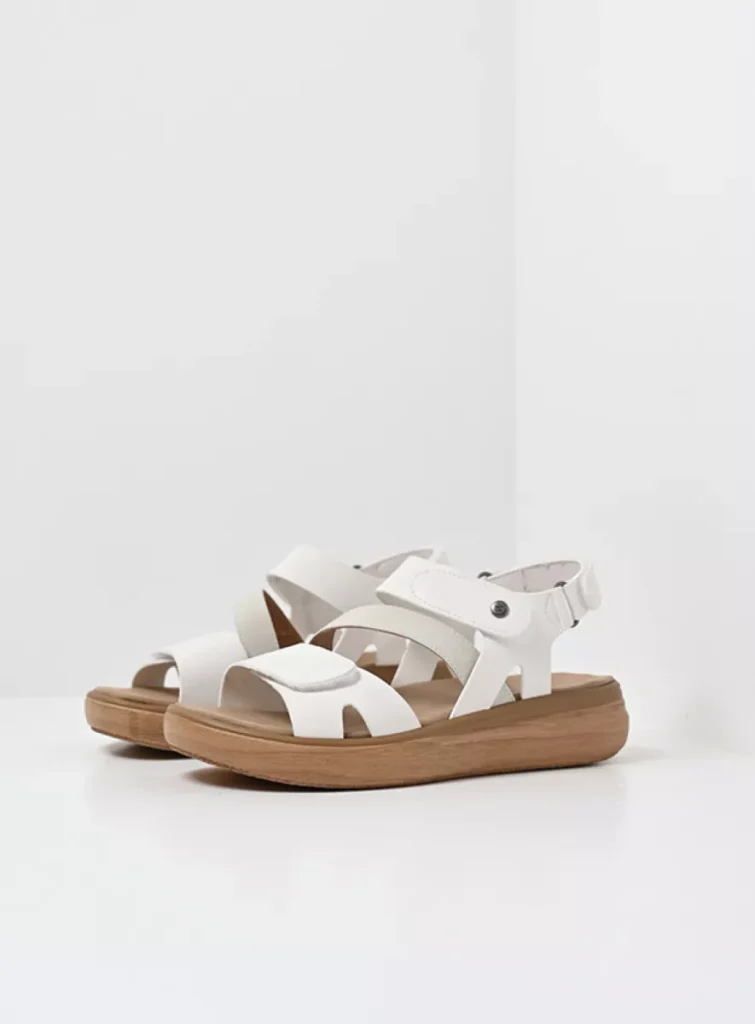 Wolky Sandalen 01930 Amara 02100 wit vegan biocare