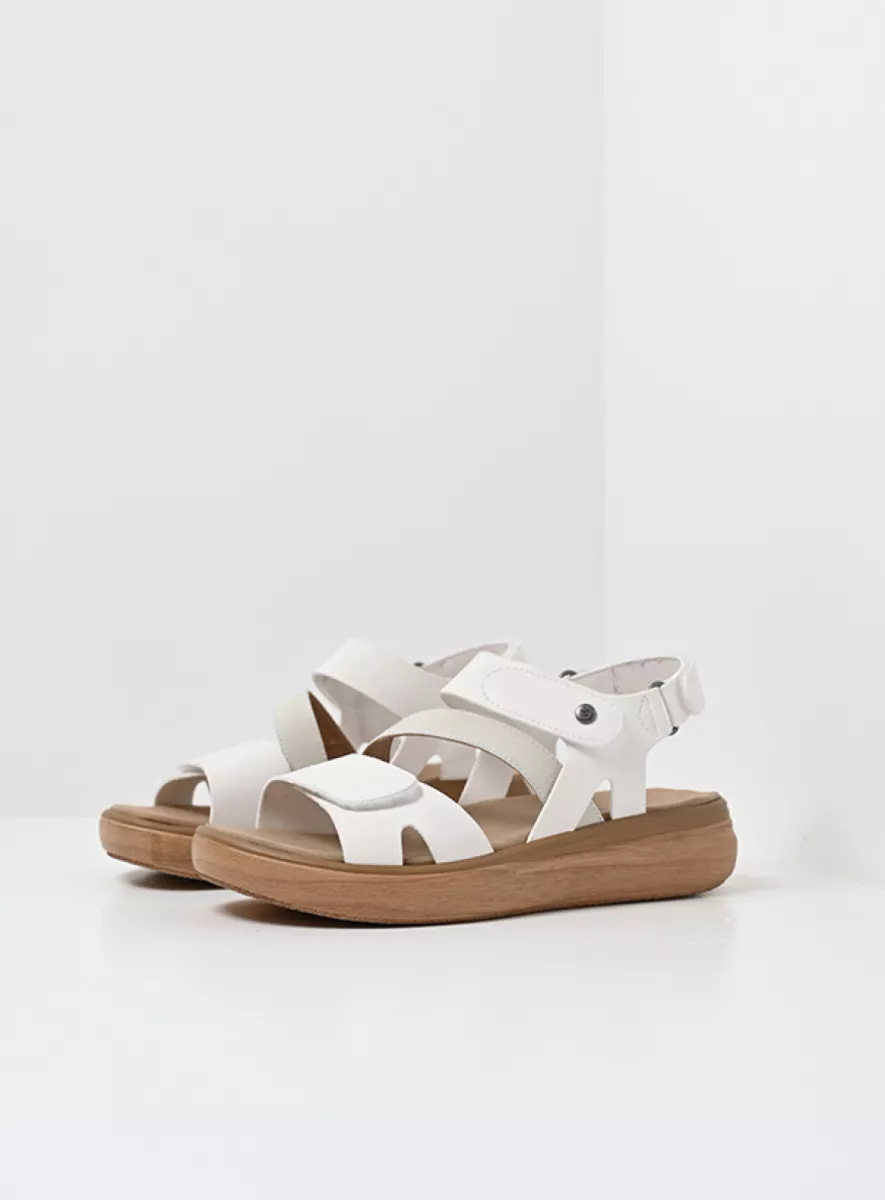 Wolky Sandalen 01930 Amara 02100 wit vegan biocare