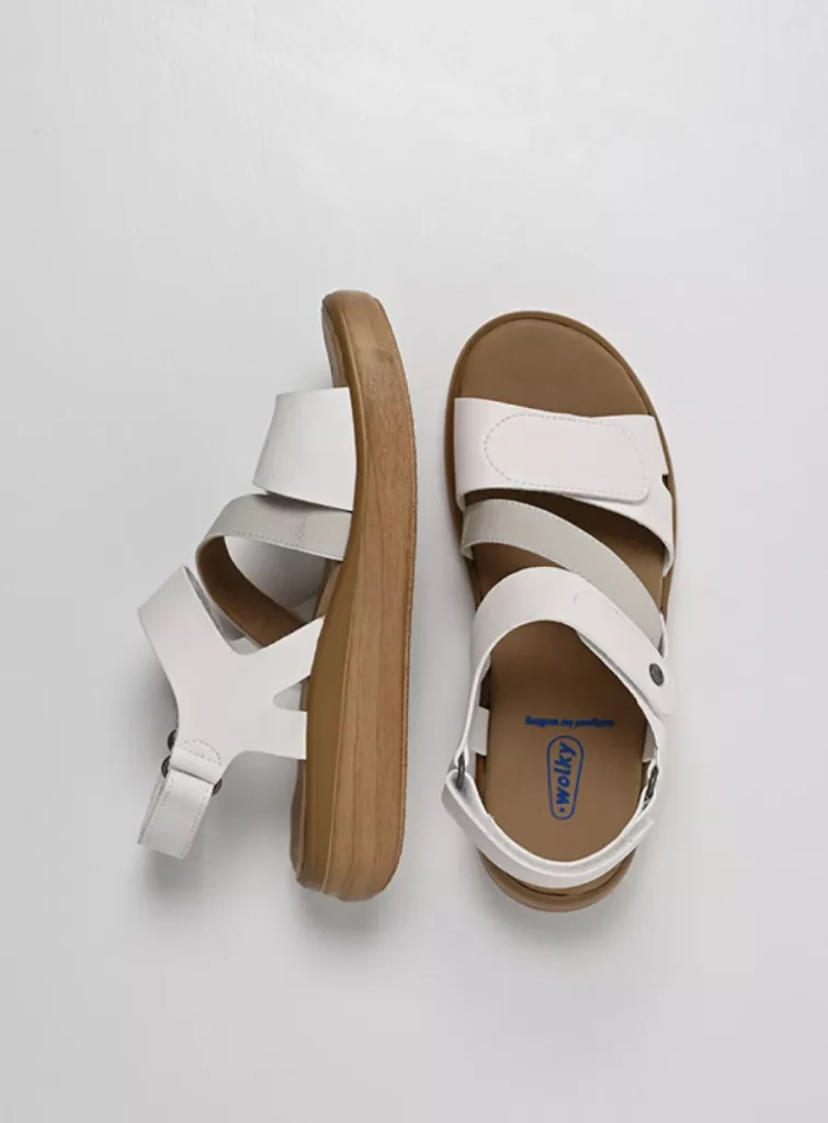 Wolky Sandalen 01930 Amara 02100 wit vegan biocare