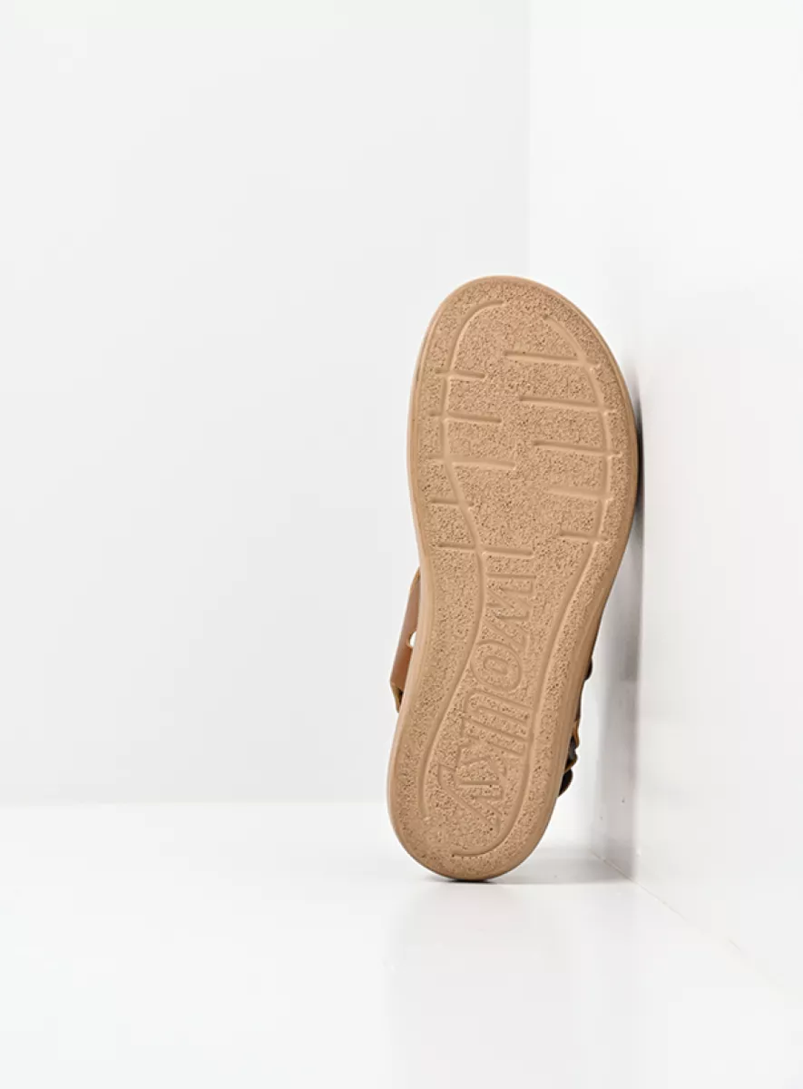 Wolky Sandalen 01930 Amara 02400 naturel vegan biocare