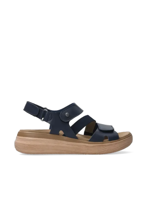 Wolky Amara - blauw vegan biocare Sandalen voor dames