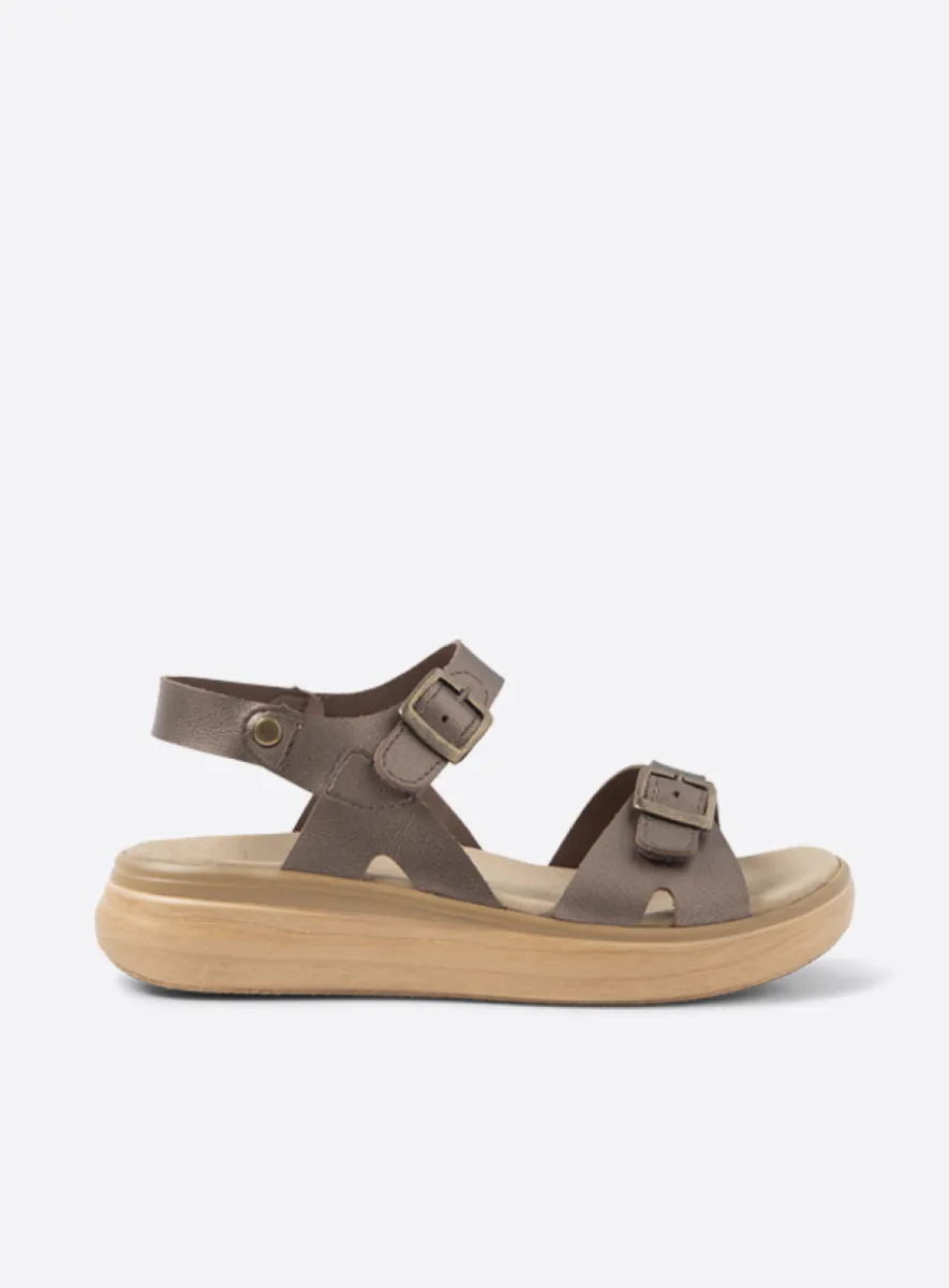 Wolky Sophia - brons vegan biocare Sandalen voor dames