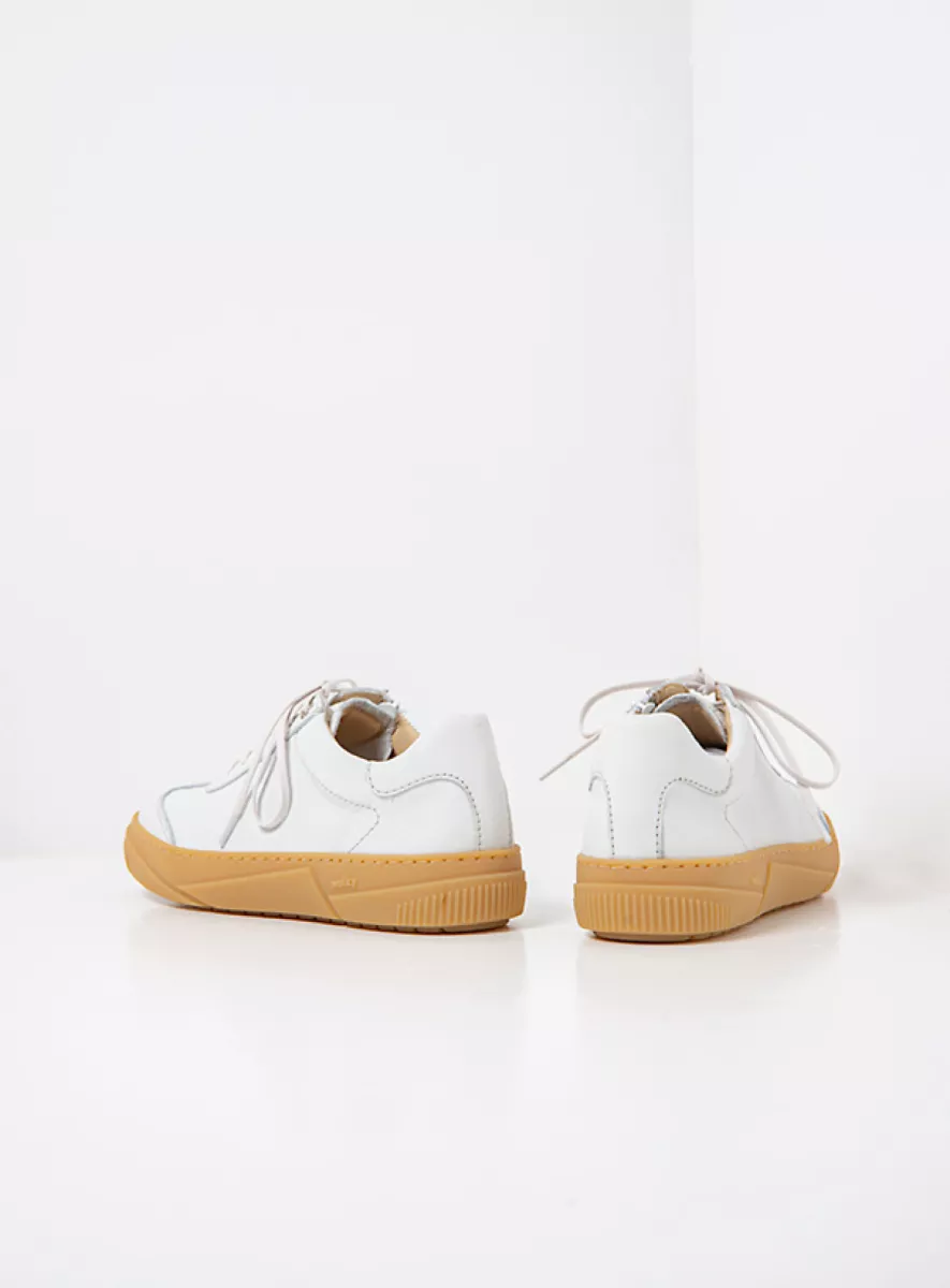 Wolky Lage veterschoenen 02084 Foria 20100 wit leer