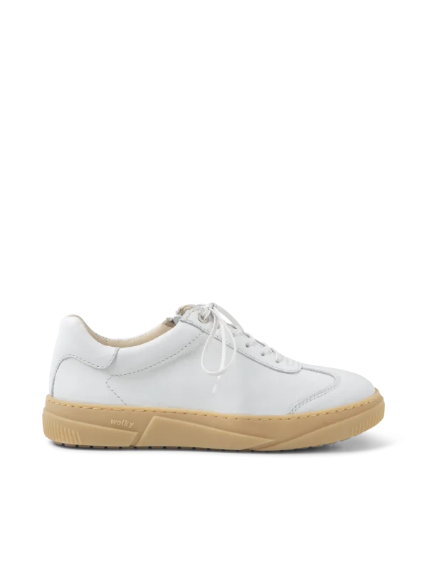 Wolky Foria - wit leer Veterschoenen voor dames