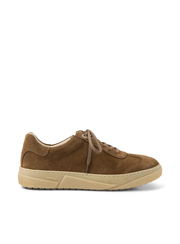 Wolky Foria - tobacco suede Veterschoenen voor dames