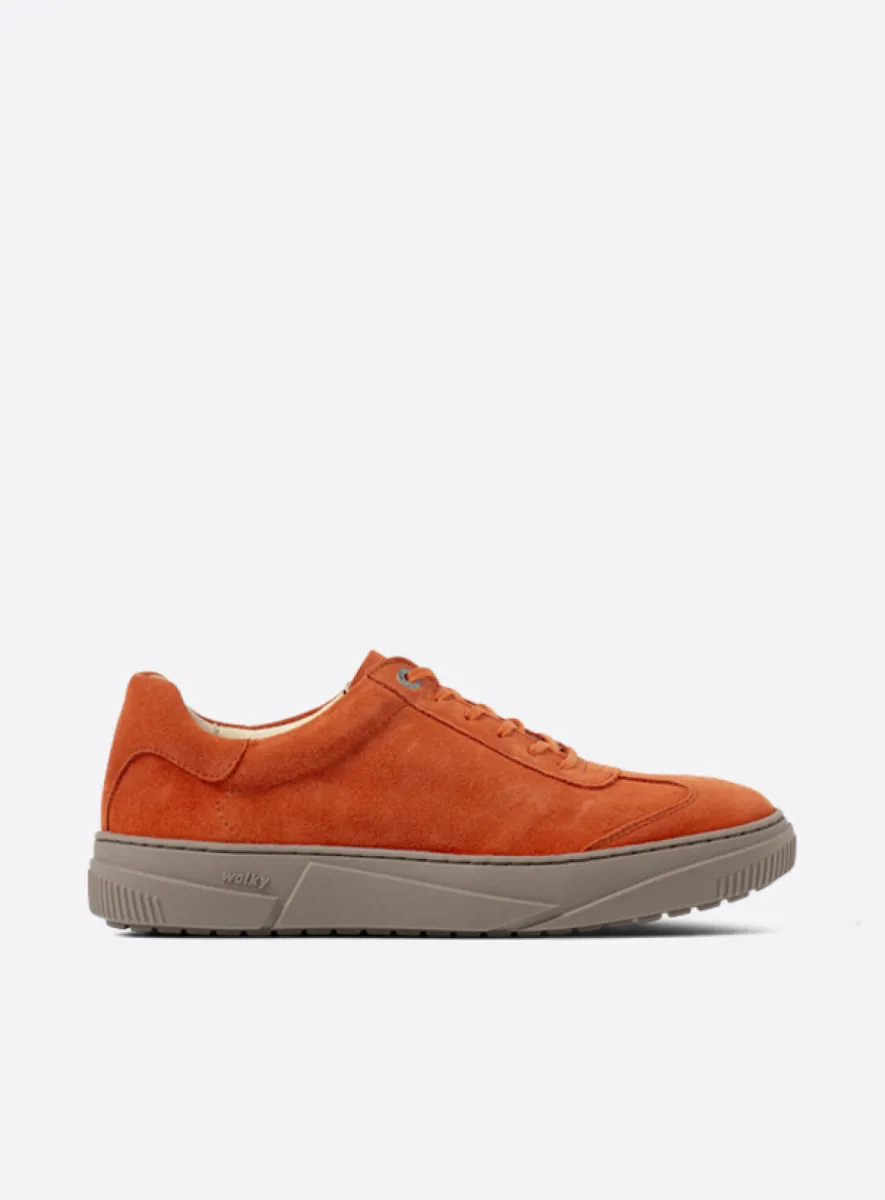 Wolky Foria - Masai-rood suede Dames voor dames