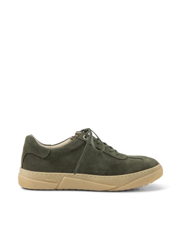 Wolky Foria - groen suede Veterschoenen voor dames