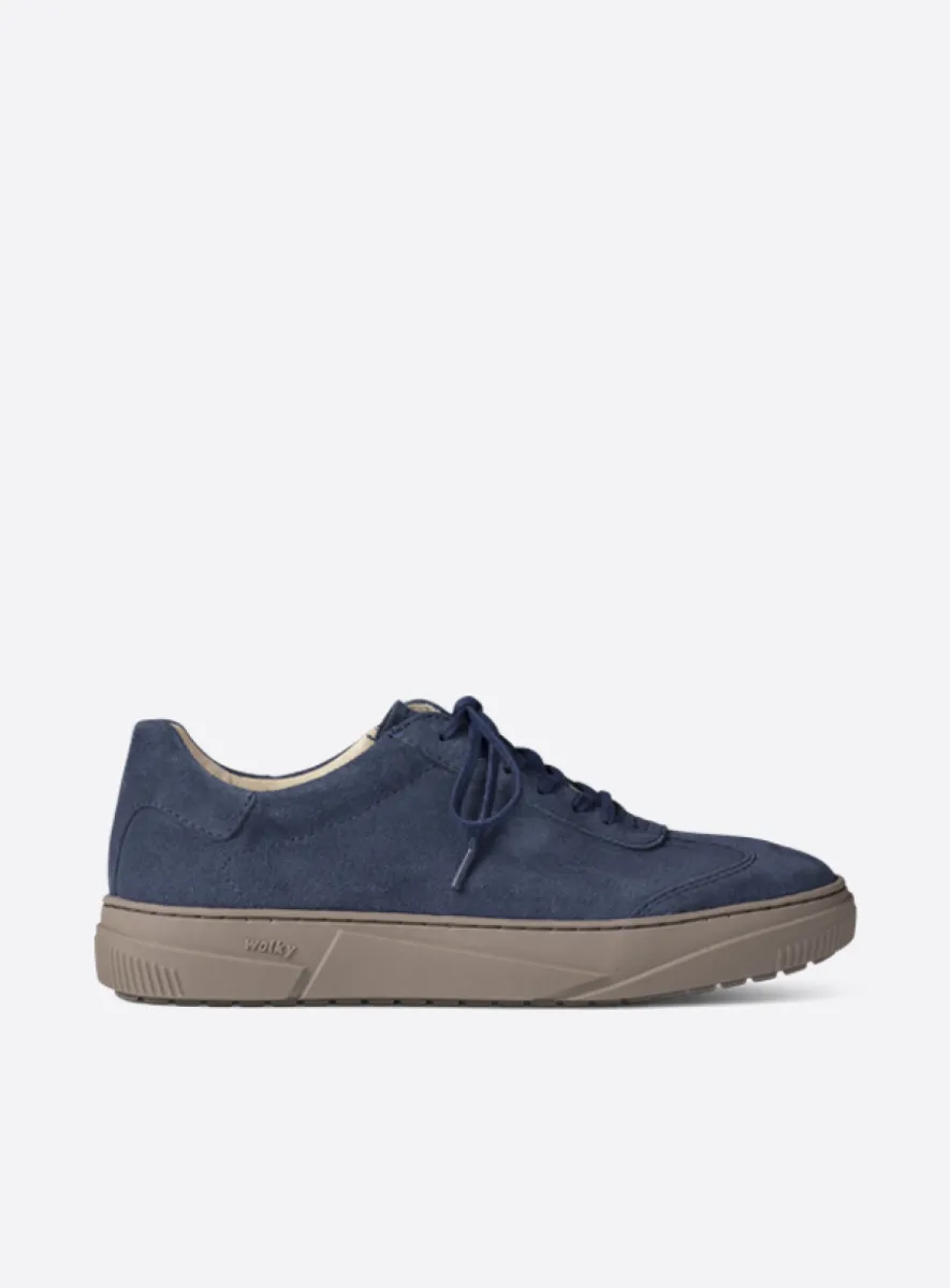 Wolky Foria - blauw suede Dames voor dames